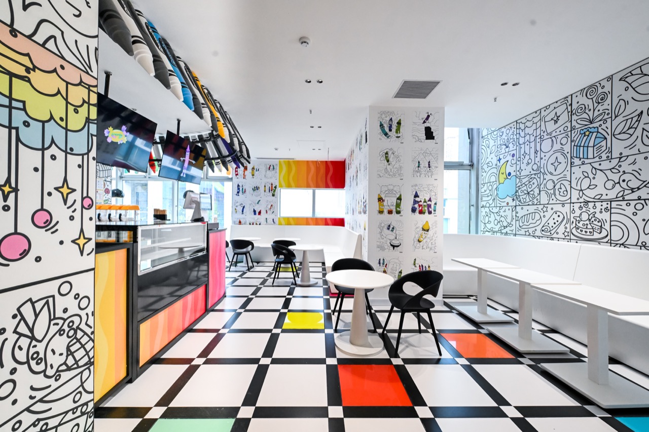 Crayola Creativity Store creative space